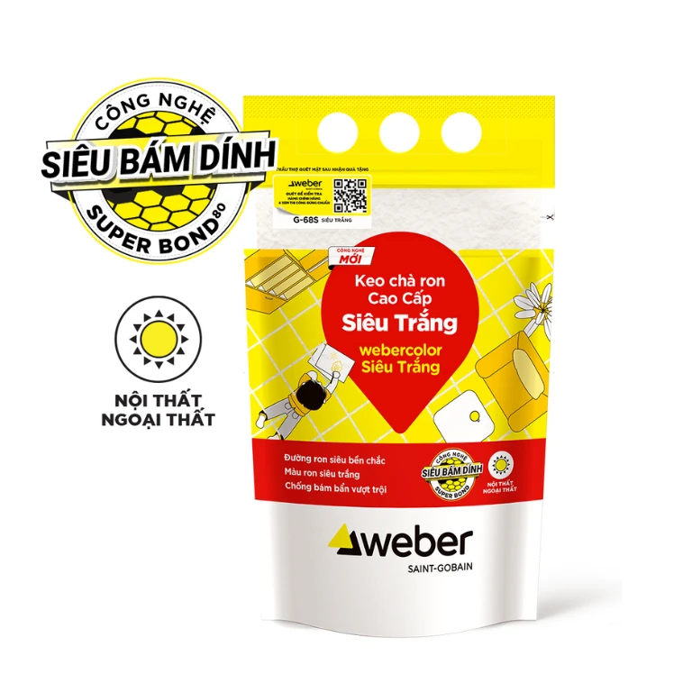 webercolor Siêu Trắng G68S